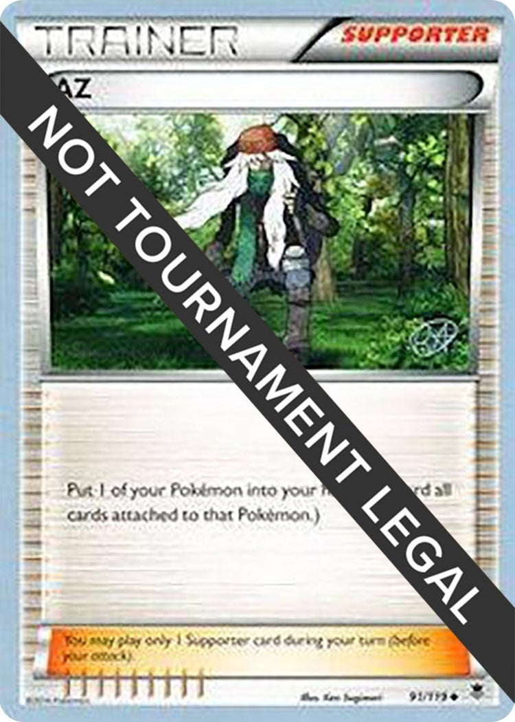 Image for AZ - 2015 (Rowan Stavenow) (91/119) (World Championship Decks) (WCD) - Pokemon