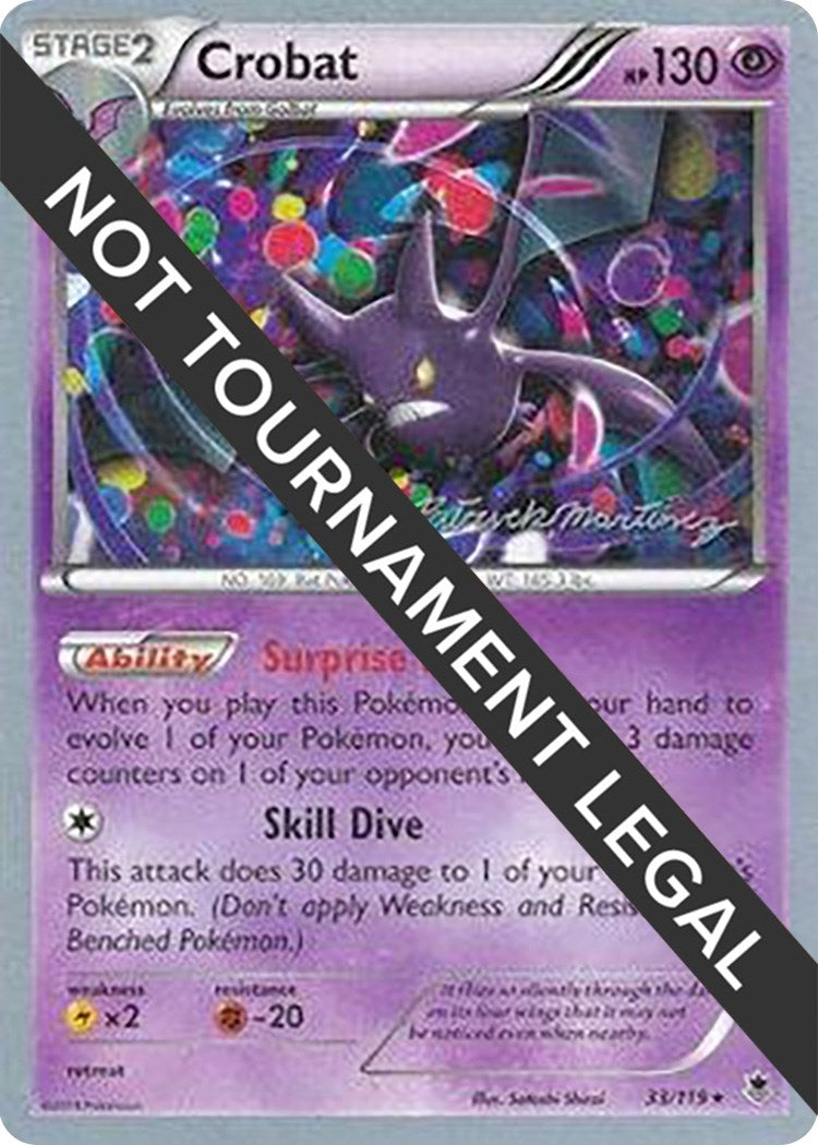 Image for Crobat - 2015 (Patrick Martinez) (33/119) (World Championship Decks) (WCD) - Pokemon