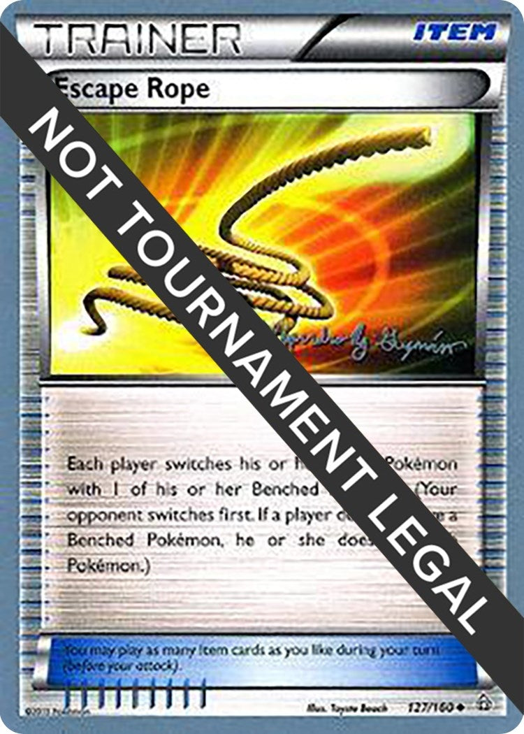 Image for Escape Rope - 2015 (Alejandro Ng-Guzman) (127/160) (World Championship Decks) (WCD) - Pokemon