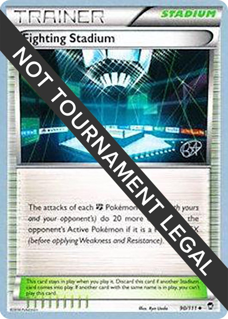 Image for Fighting Stadium - 2015 (Rowan Stavenow) (90/111) (World Championship Decks) (WCD) - Pokemon