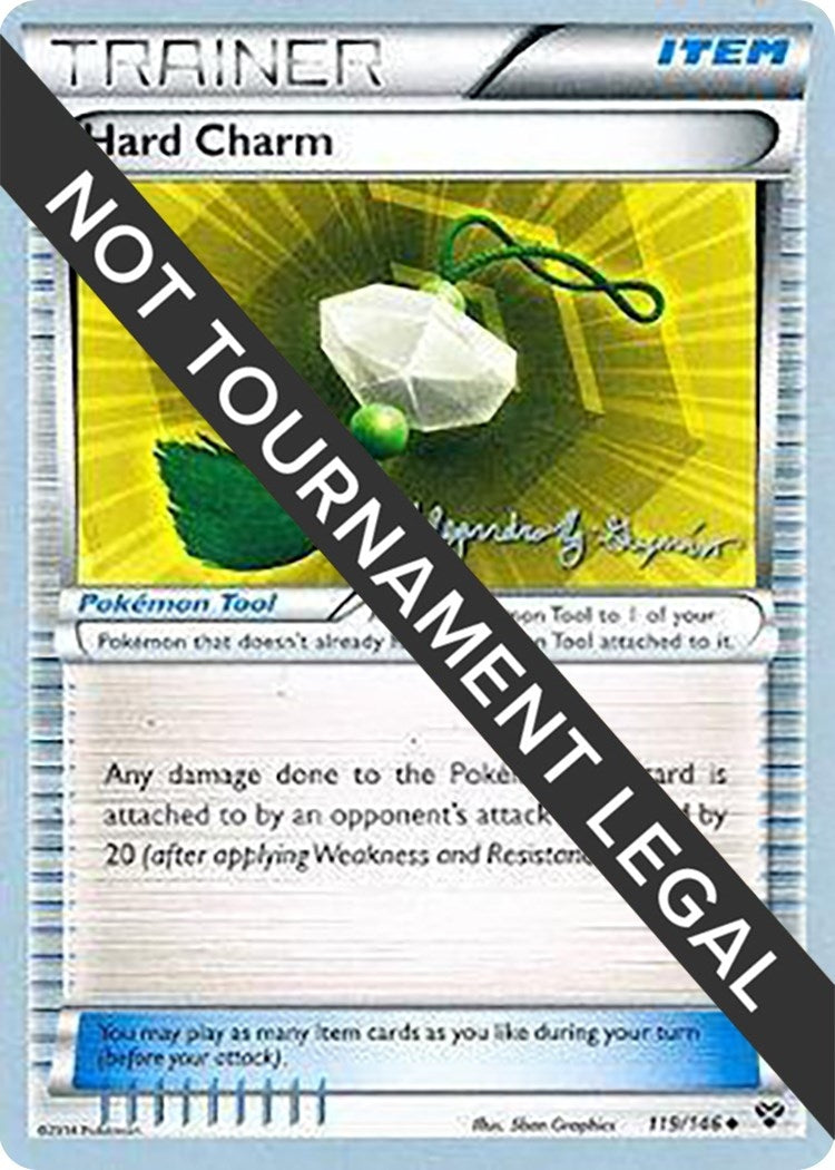 Image for Hard Charm - 2015 (Alejandro Ng-Guzman) (119/146) (World Championship Decks) (WCD) - Pokemon