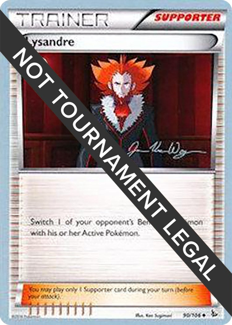 Image for Lysandre - 2015 (Jacob Van Wagner) (90/106) (World Championship Decks) (WCD) - Pokemon