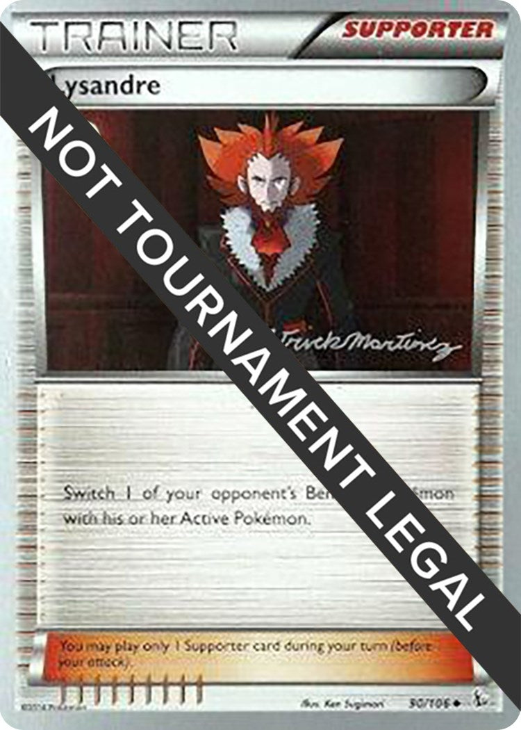 Image for Lysandre - 2015 (Patrick Martinez) (90/106) (World Championship Decks) (WCD) - Pokemon