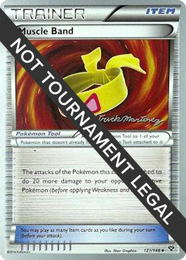 Image for Muscle Band - 2015 (Patrick Martinez) (121/146) (World Championship Decks) (WCD) - Pokemon