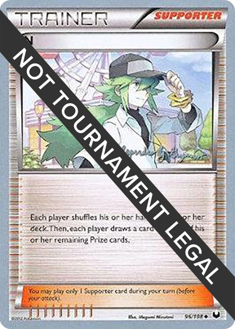 Image for N - 2015 (Alejandro Ng-Guzman) (96/108) (World Championship Decks) (WCD) - Pokemon