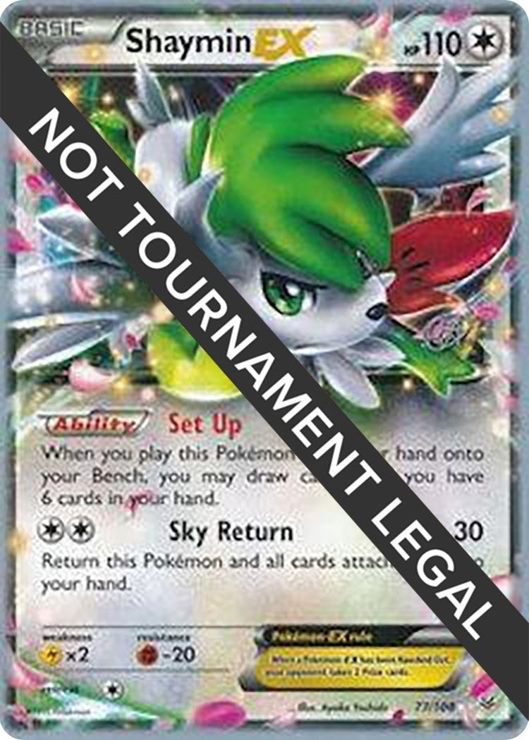 Image for Shaymin EX - 2015 (Rowan Stavenow) (77/108) (World Championship Decks) (WCD) - Pokemon