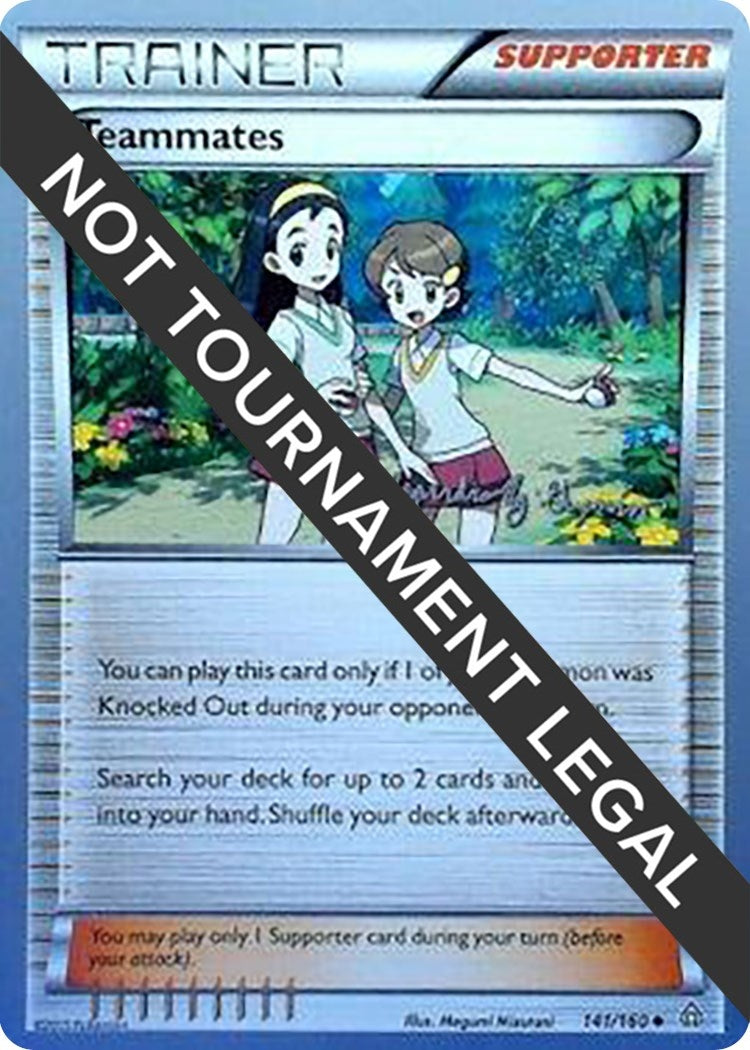 Image for Teammates - 2015 (Alejandro Ng-Guzman) (141/160) (World Championship Decks) (WCD) - Pokemon