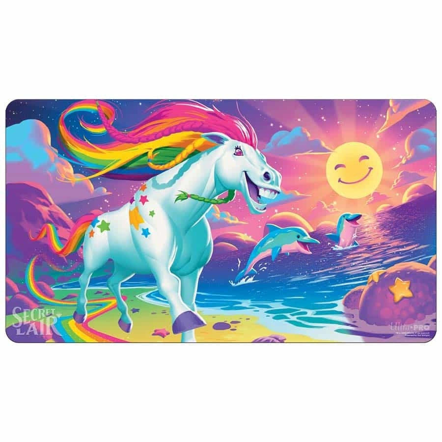 Image for Secret Lair Winter Superdrop 2023 Crested Sunmare Standard Gaming Playmat for Magic: The Gathering - Playmats