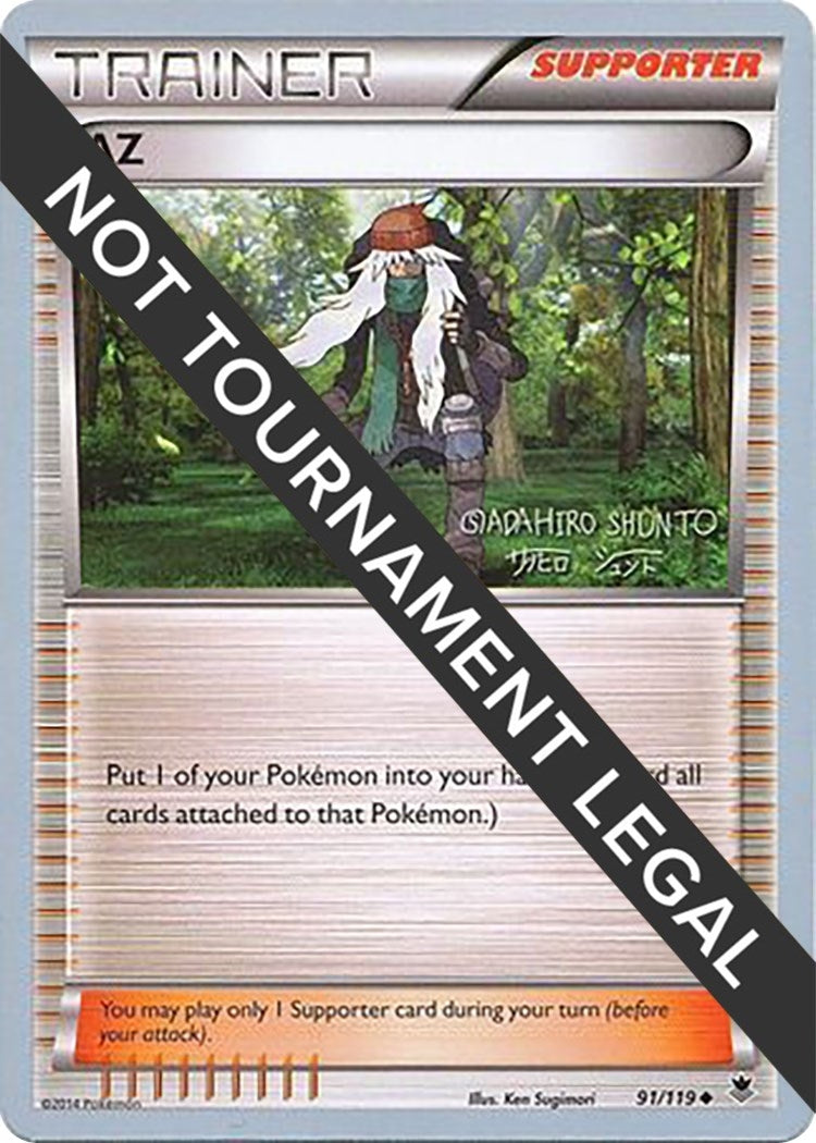 Image for AZ - 2016 (Shunto Sadahiro) (91/119) (World Championship Decks) (WCD) - Pokemon