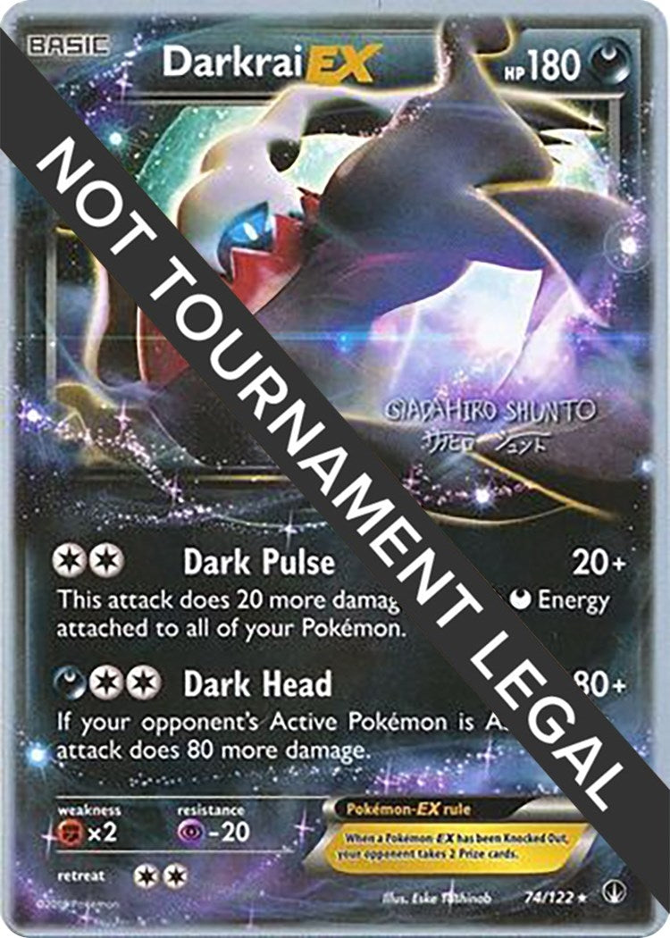 Image for Darkrai EX - 2016 (Shunto Sadahiro) (74/122) (World Championship Decks) (WCD) - Pokemon
