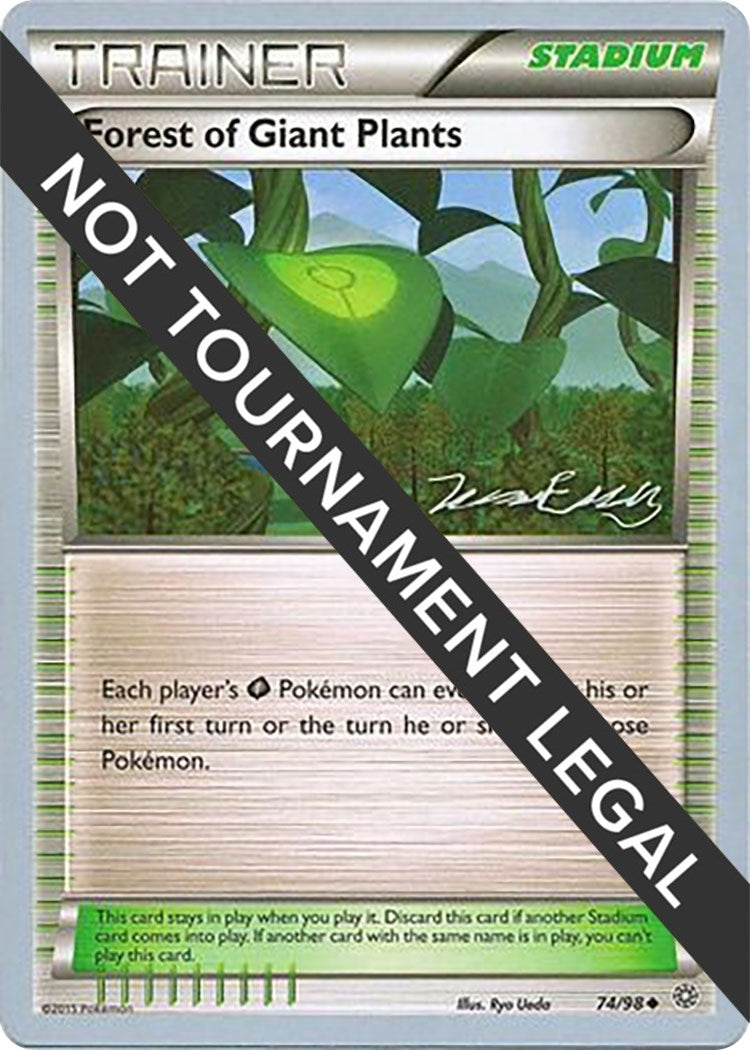 Image for Forest of Giant Plants - 2016 (Jesper Eriksen) (74/98) (World Championship Decks) (WCD) - Pokemon