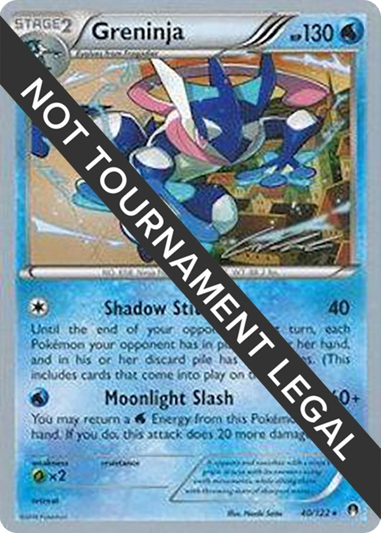 Image for Greninja (40) - 2016 (Cody Walinski) (40/122) (World Championship Decks) (WCD) - Pokemon
