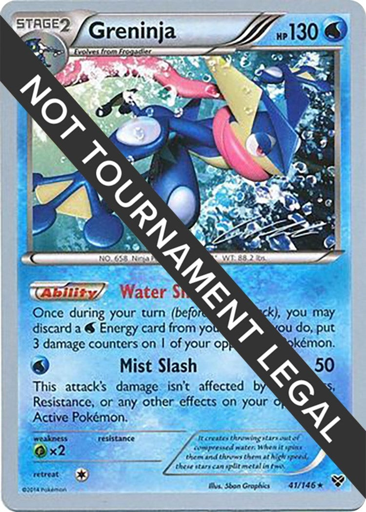 Image for Greninja (41) - 2016 (Cody Walinski) (41/146) (World Championship Decks) (WCD) - Pokemon