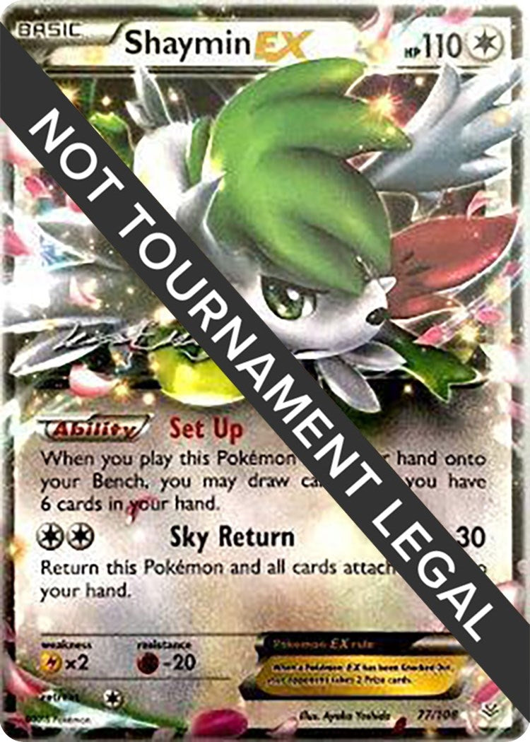 Image for Shaymin EX - 2016 (Jesper Eriksen) (77/108) (World Championship Decks) (WCD) - Pokemon