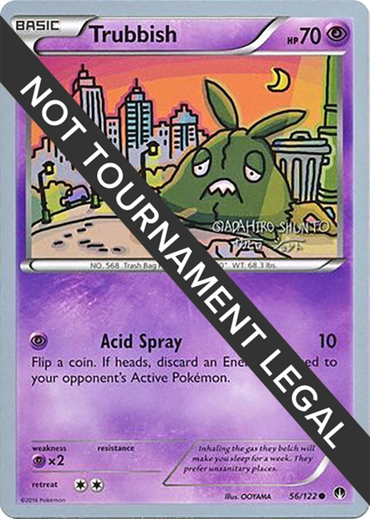 Image for Trubbish - 2016 (Shunto Sadahiro) (56/122) (World Championship Decks) (WCD) - Pokemon