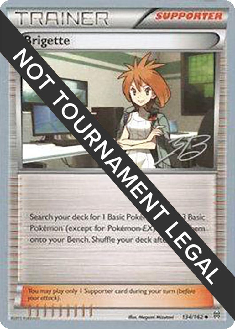 Image for Brigette - 2017 (Zachary Bokhari) (134/162) (World Championship Decks) (WCD) - Pokemon