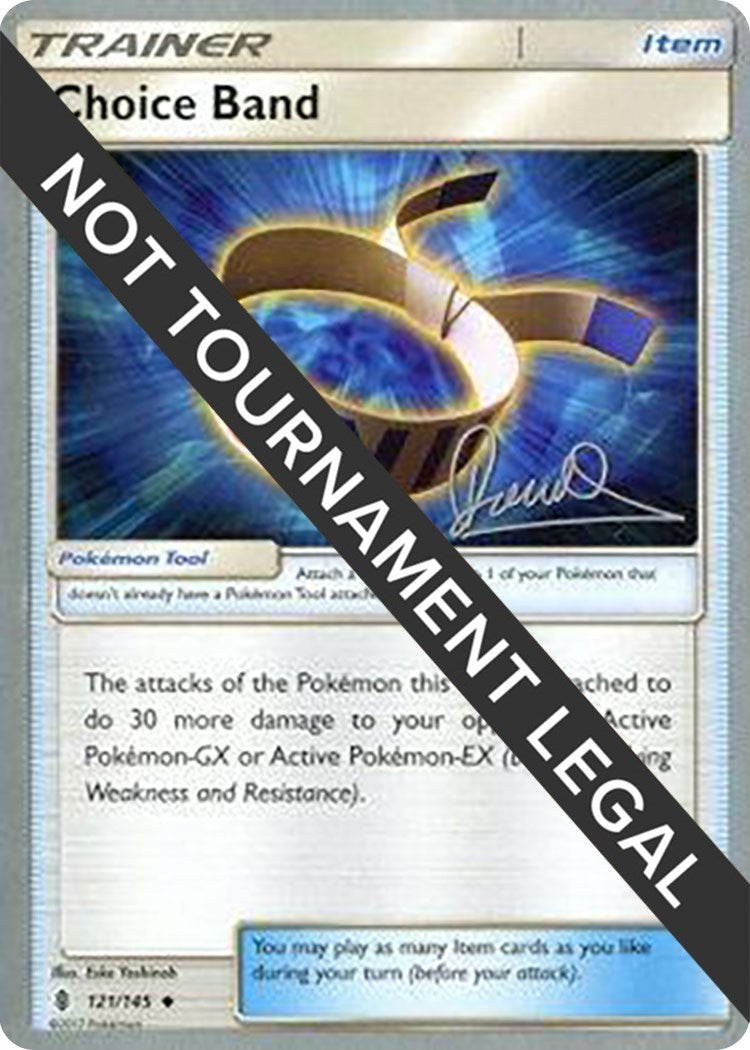 Image for Choice Band - 2017 (Diego Cassiraga) (121/145) (World Championship Decks) (WCD) - Pokemon
