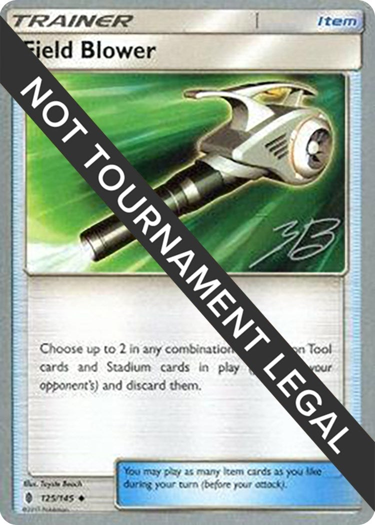 Image for Field Blower - 2017 (Zachary Bokhari) (125/145) (World Championship Decks) (WCD) - Pokemon