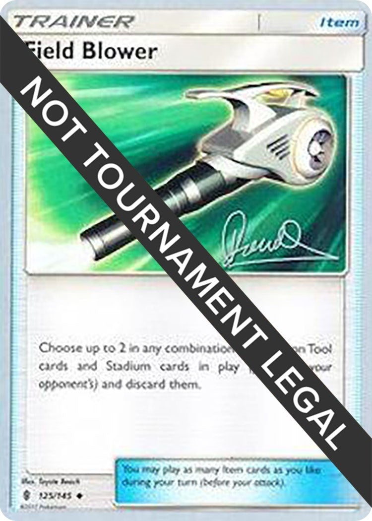 Image for Field Blower - 2017 (Diego Cassiraga) (125/145) (World Championship Decks) (WCD) - Pokemon