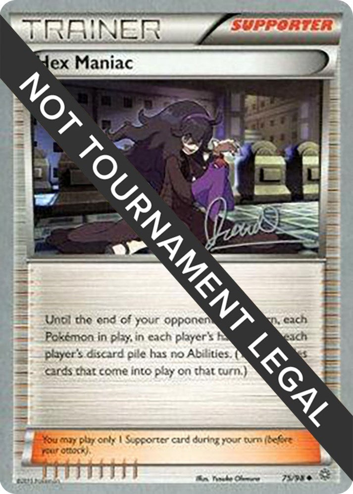 Image for Hex Maniac - 2017 (Diego Cassiraga) (75/98) (World Championship Decks) (WCD) - Pokemon