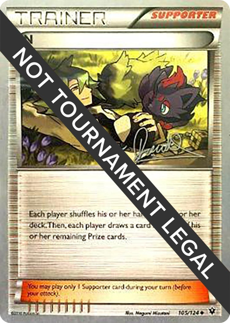 Image for N - 2017 (Diego Cassiraga) (105/124) (World Championship Decks) (WCD) - Pokemon