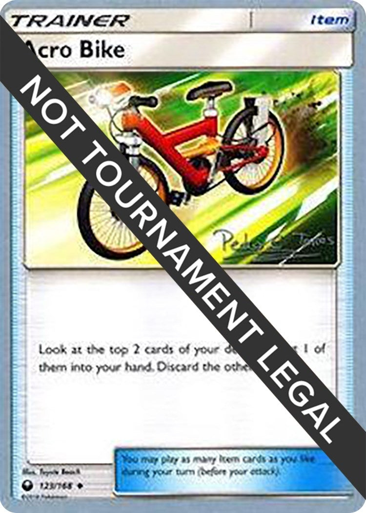 Image for Acro Bike - 2018 (Pedro Eugenio Torres) (123/168) (World Championship Decks) (WCD) - Pokemon