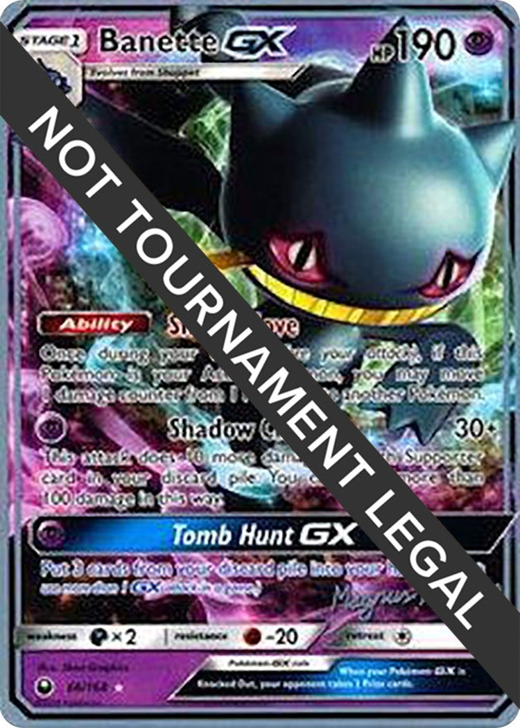 Image for Banette GX - 2018 (Magnus Pedersen) (66/168) (World Championship Decks) (WCD) - Pokemon