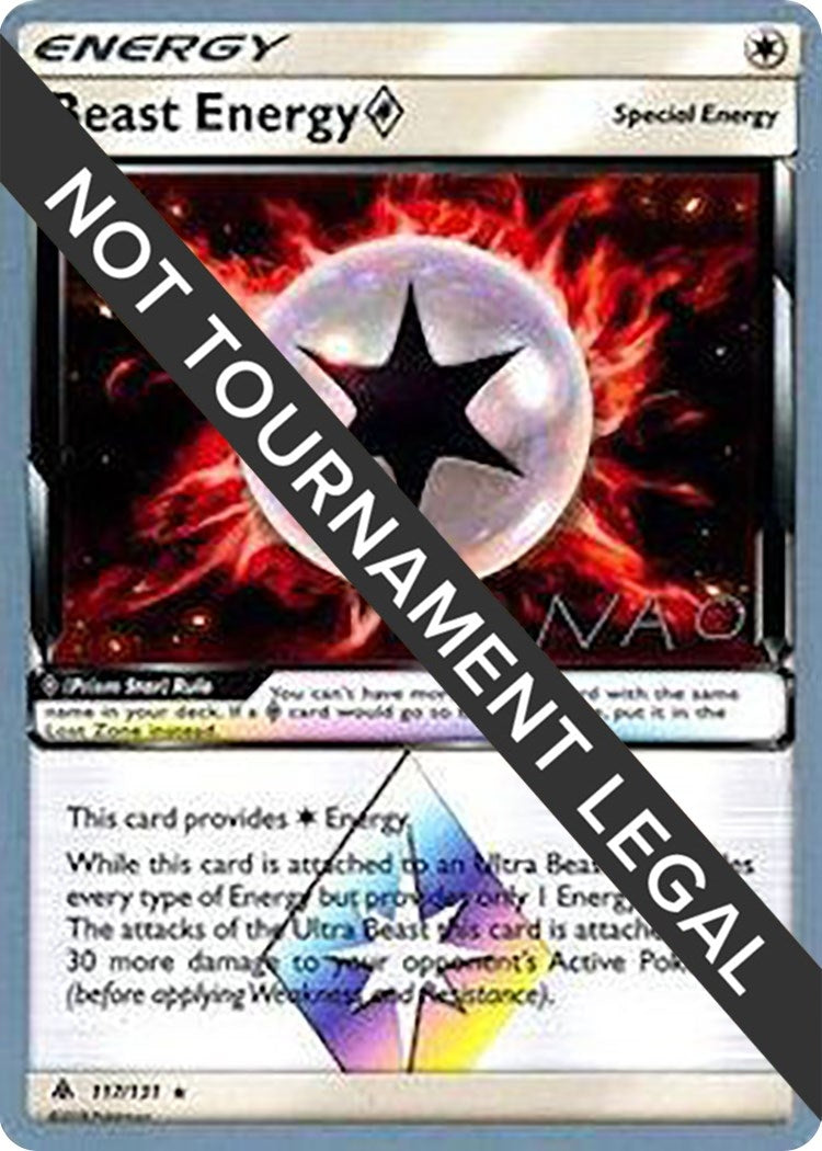 Image for Beast Energy Prism Star - 2018 (Naohito Inoue) (117/131) (World Championship Decks) (WCD) - Pokemon