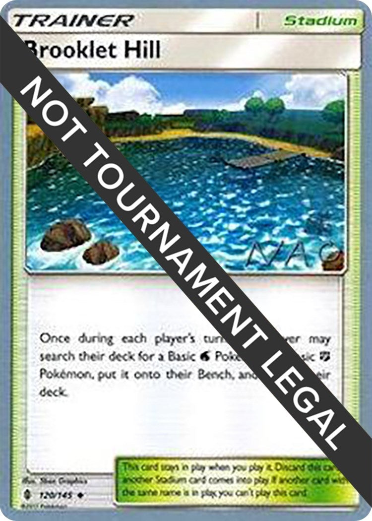 Image for Brooklet Hill - 2018 (Naohito Inoue) (120/145) (World Championship Decks) (WCD) - Pokemon