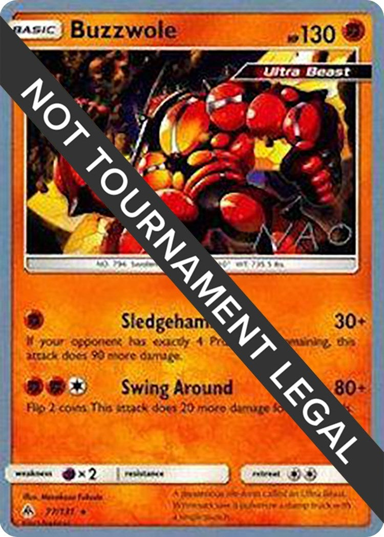 Image for Buzzwole - 2018 (Naohito Inoue) (77/131) (World Championship Decks) (WCD) - Pokemon