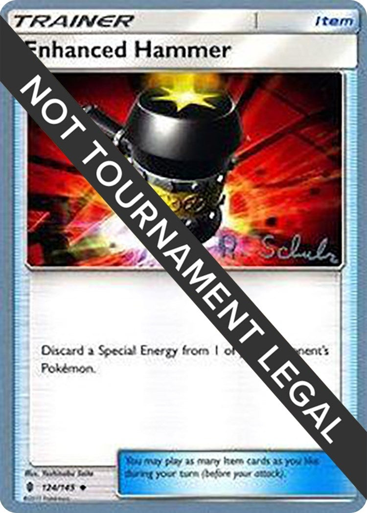 Image for Enhanced Hammer - 2018 (Robin Schulz) (124/145) (World Championship Decks) (WCD) - Pokemon