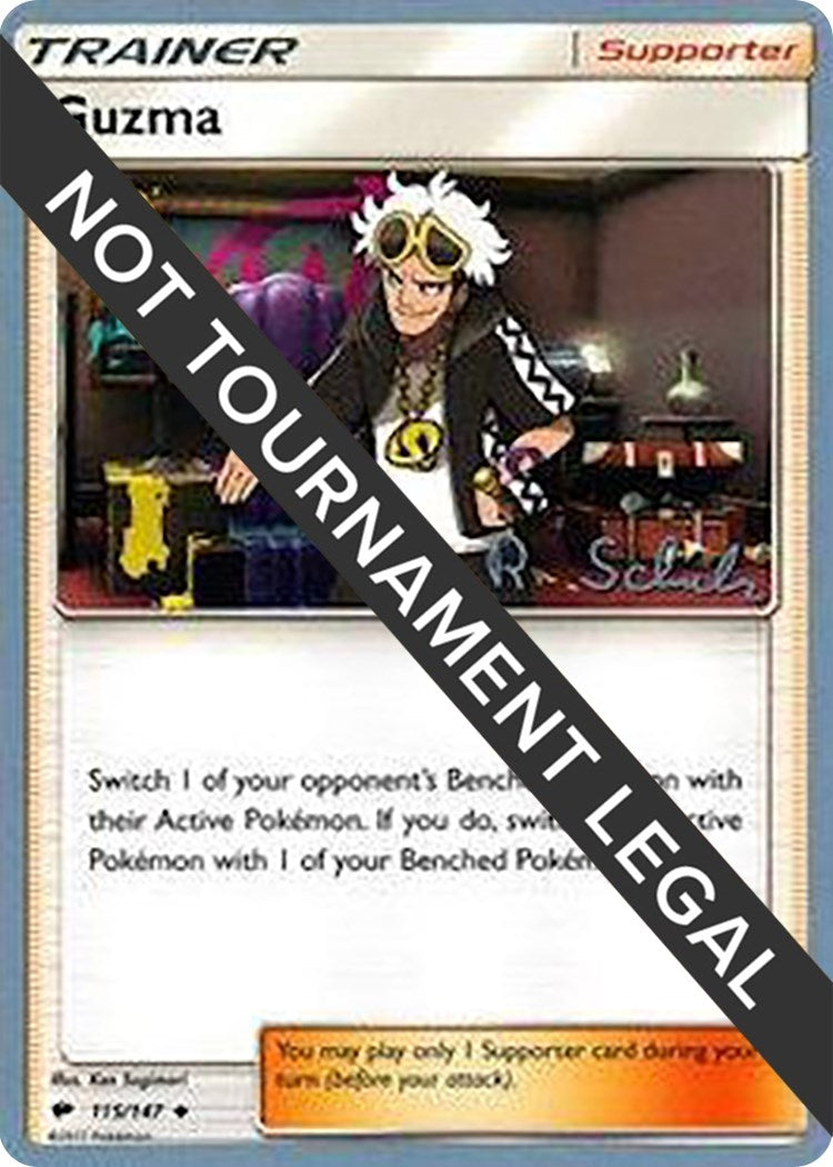 Image for Guzma - 2018 (Robin Schulz) (115/147) (World Championship Decks) (WCD) - Pokemon