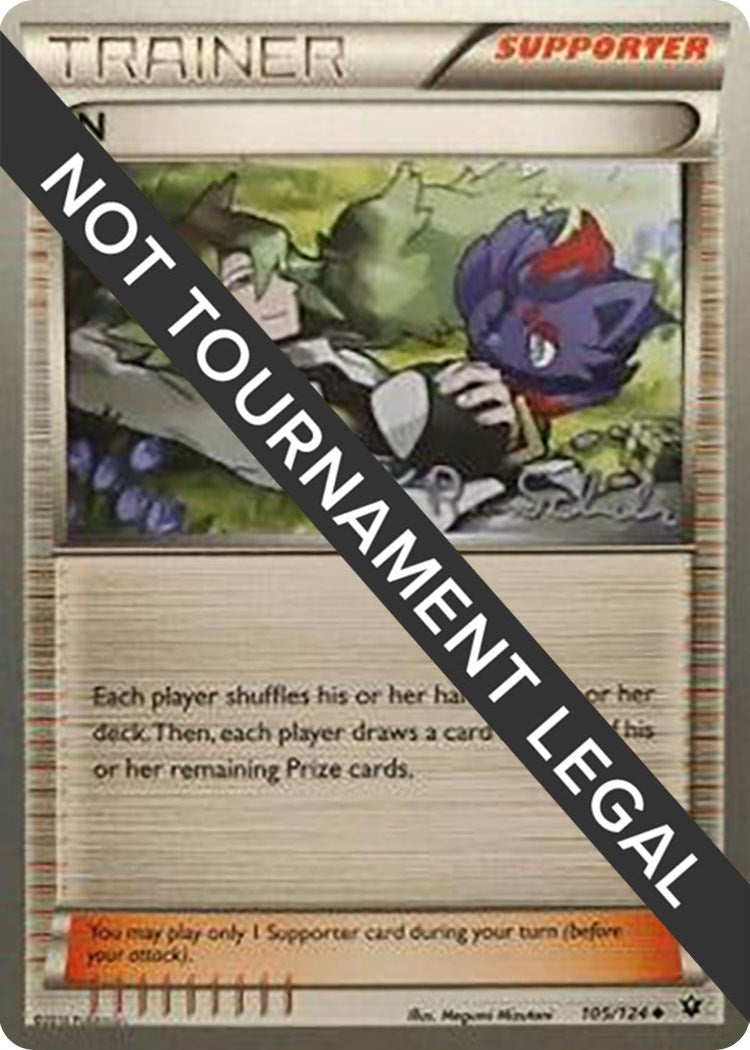 Image for N - 2018 (Robin Schulz) (105/124) (World Championship Decks) (WCD) - Pokemon