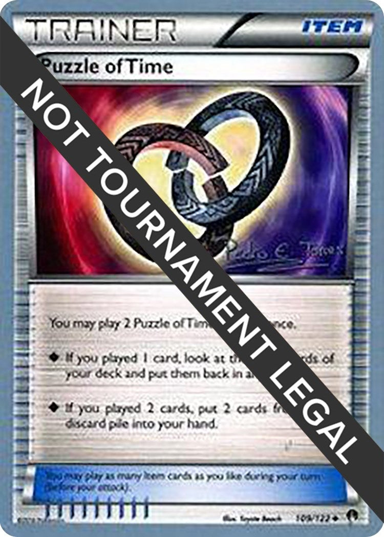 Image for Puzzle of Time - 2018 (Pedro Eugenio Torres) (109/122) (World Championship Decks) (WCD) - Pokemon