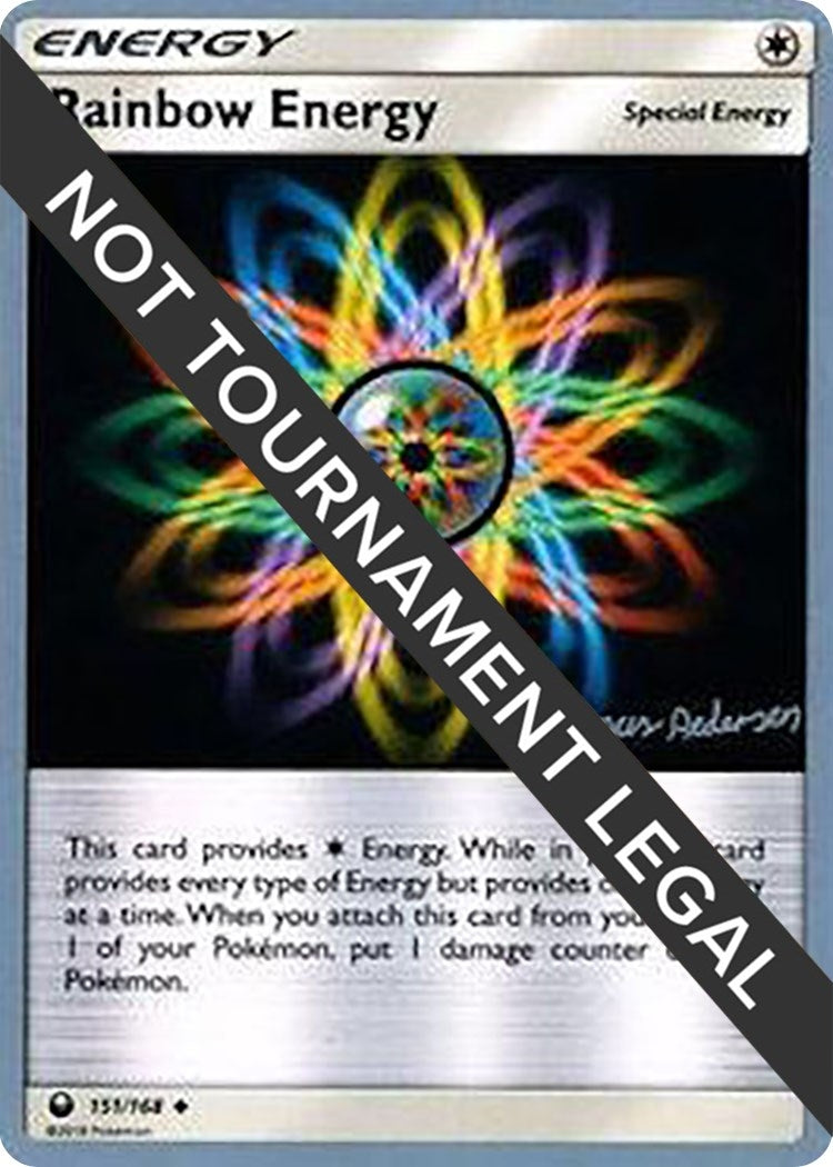Image for Rainbow Energy - 2018 (Magnus Pedersen) (151/168) (World Championship Decks) (WCD) - Pokemon
