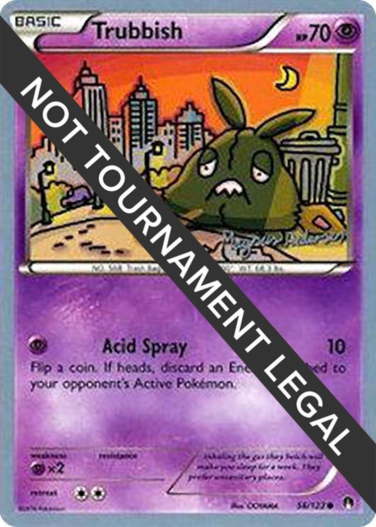 Image for Trubbish - 2018 (Magnus Pedersen) (56/122) (World Championship Decks) (WCD) - Pokemon