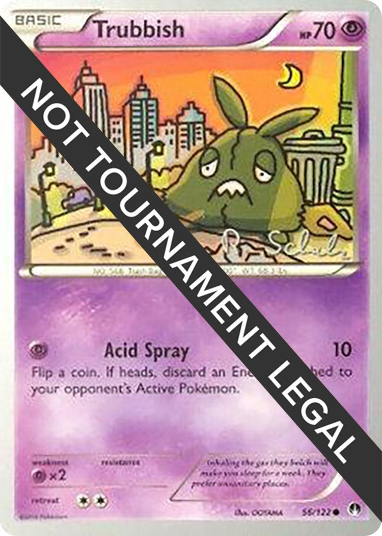 Image for Trubbish - 2018 (Robin Schulz) (56/122) (World Championship Decks) (WCD) - Pokemon