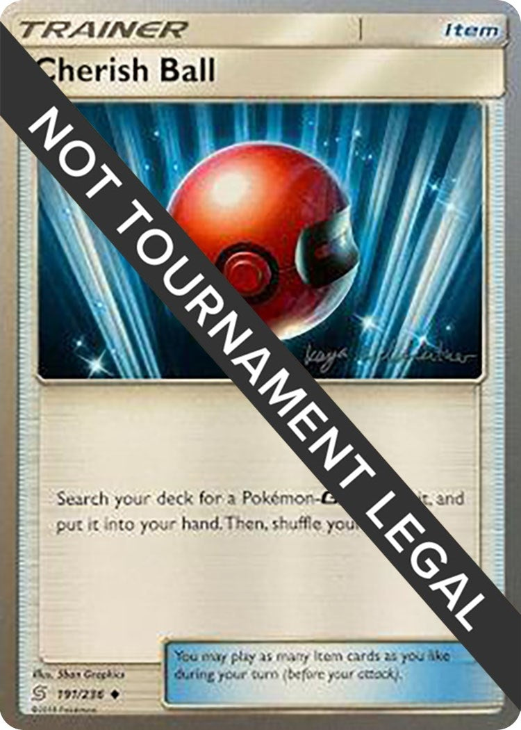 Image for Cherish Ball - 2019 (Kaya Lichtleitner) (191/236) (World Championship Decks) (WCD) - Pokemon