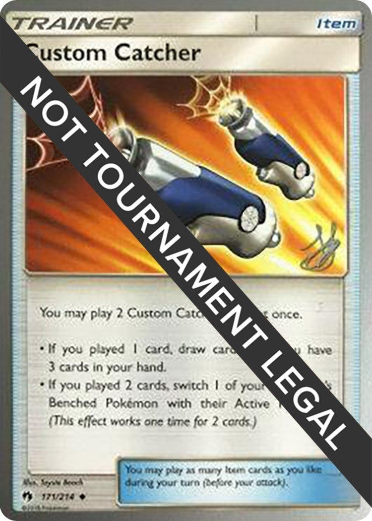 Image for Custom Catcher - 2019 (Henry Brand) (171/214) (World Championship Decks) (WCD) - Pokemon