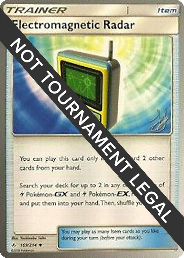 Image for Electromagnetic Radar - 2019 (Henry Brand) (169/214) (World Championship Decks) (WCD) - Pokemon