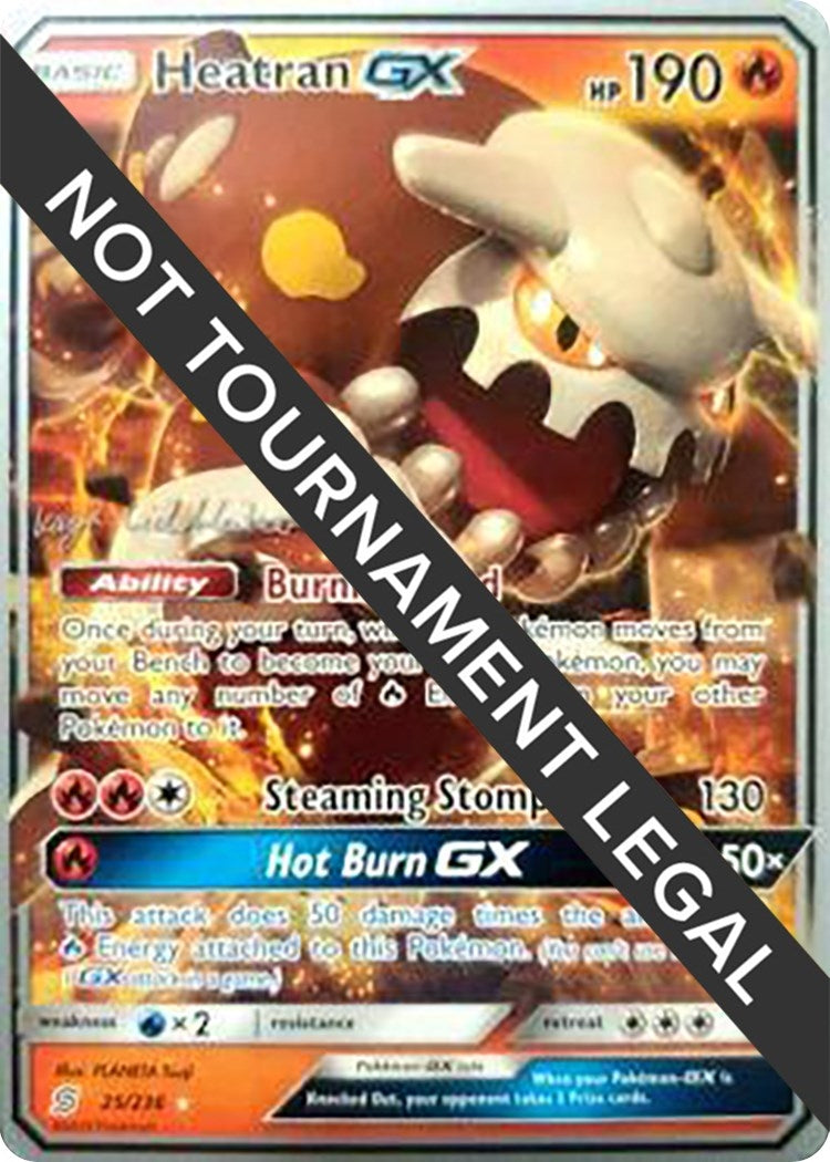 Image for Heatran GX - 2019 (Kaya Lichtleitner) (25/236) (World Championship Decks) (WCD) - Pokemon