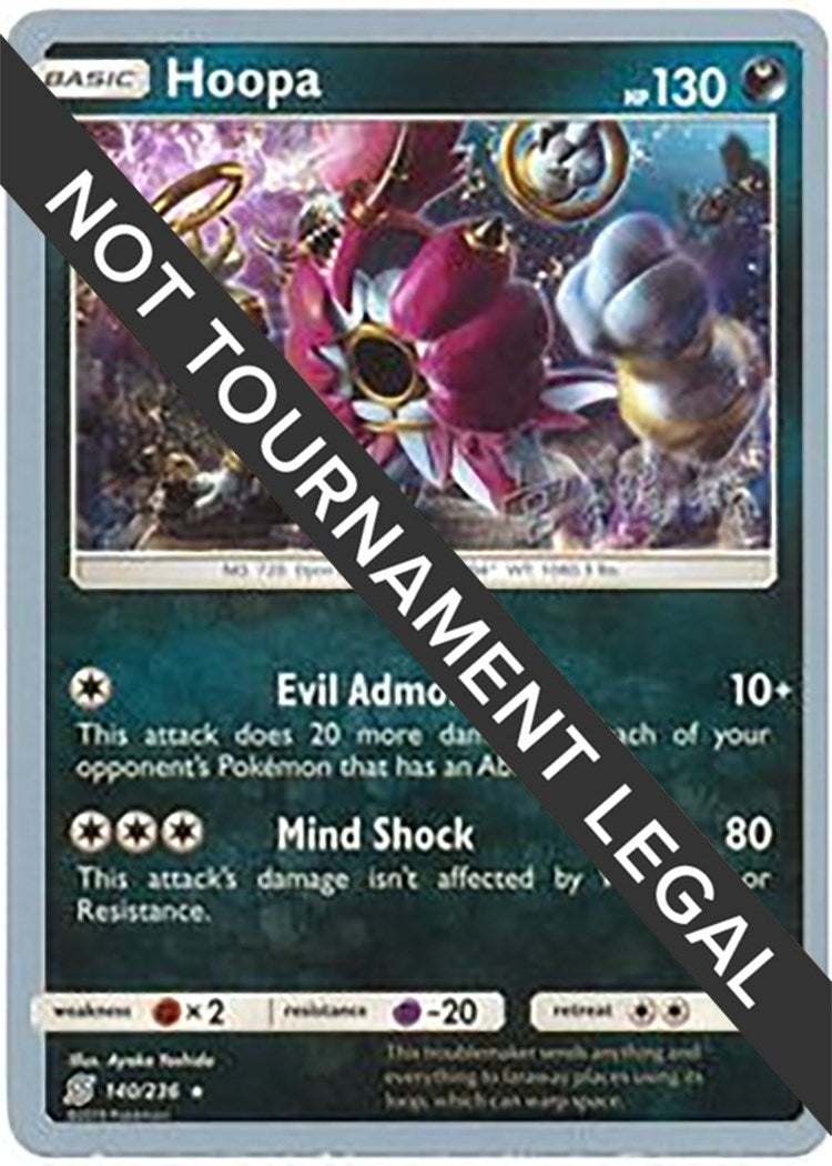 Image for Hoopa - 2019 (Haruki Miyamoto) (140/236) (World Championship Decks) (WCD) - Pokemon