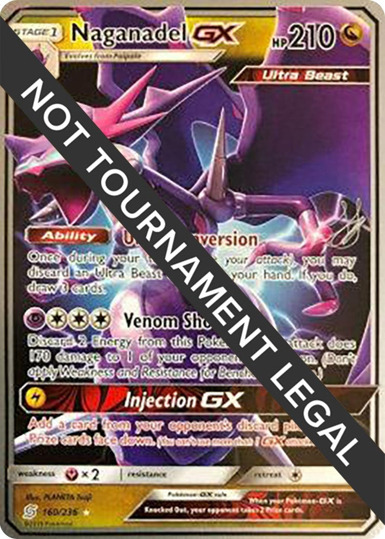 Image for Naganadel GX - 2019 (Henry Brand) (160/236) (World Championship Decks) (WCD) - Pokemon