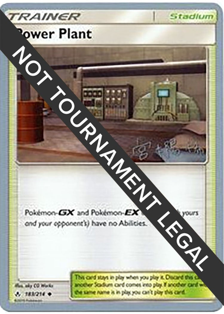 Image for Power Plant - 2019 (Haruki Miyamoto) (183/214) (World Championship Decks) (WCD) - Pokemon