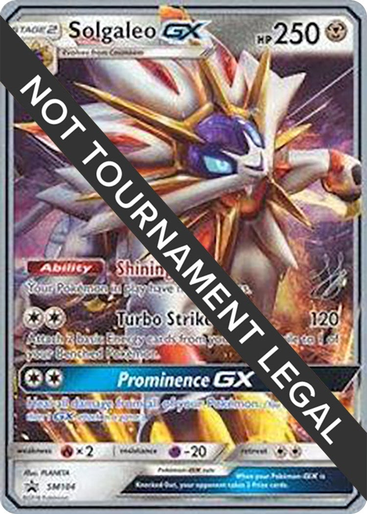 Image for Solgaleo GX - 2019 (Henry Brand) (SM104) (World Championship Decks) (WCD) - Pokemon
