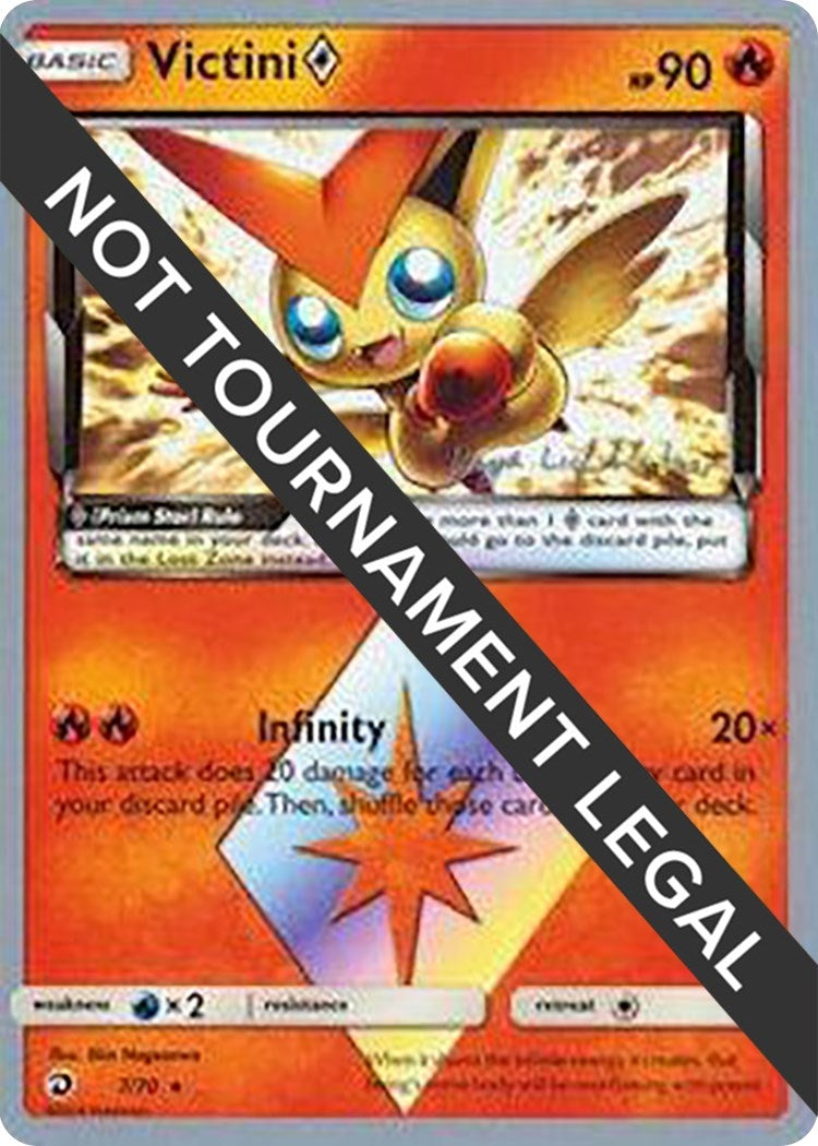 Image for Victini Prism Star - 2019 (Kaya Lichtleitner) (7/70) (World Championship Decks) (WCD) - Pokemon