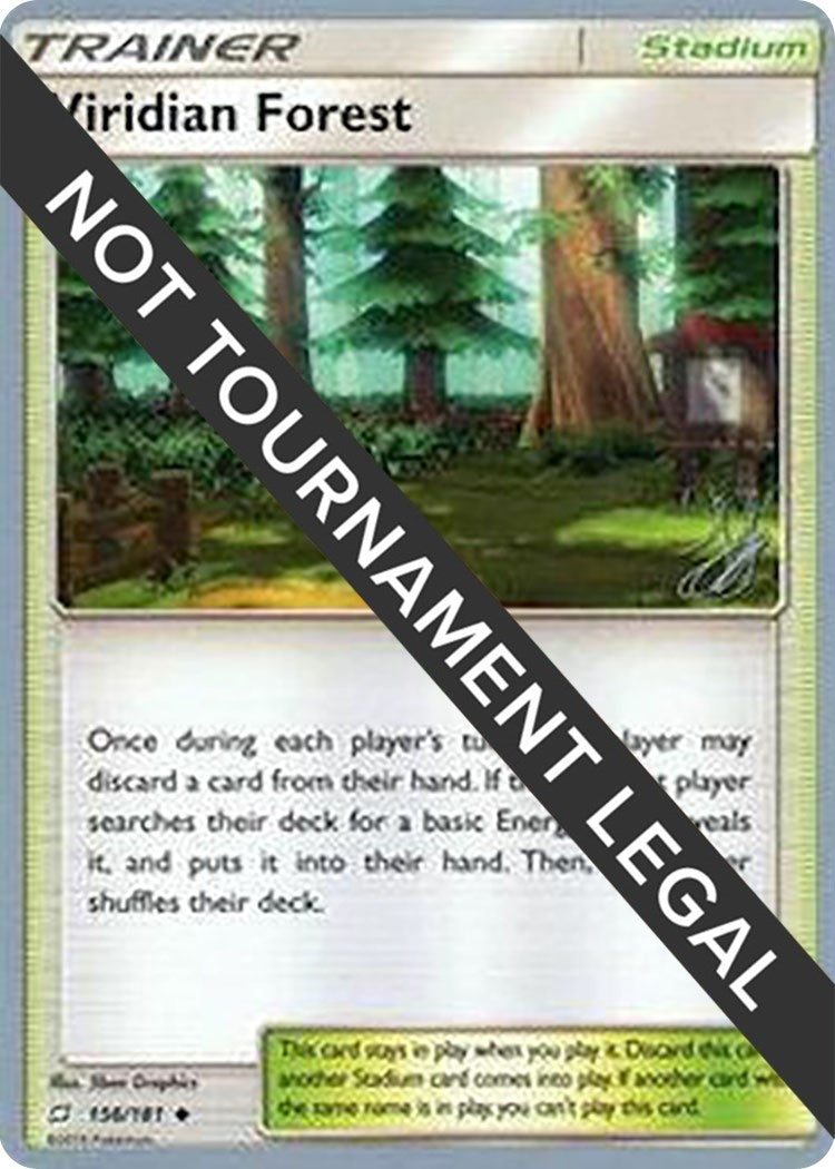 Image for Viridian Forest - 2019 (Henry Brand) (156/181) (World Championship Decks) (WCD) - Pokemon