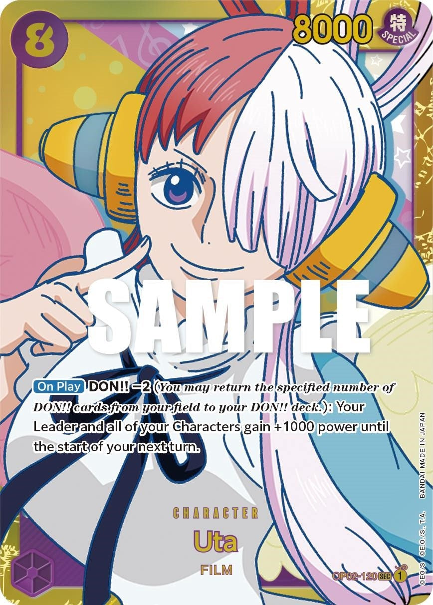 Image for Uta (OP02-120) (Paramount War) (OP02) - One Piece Card Game