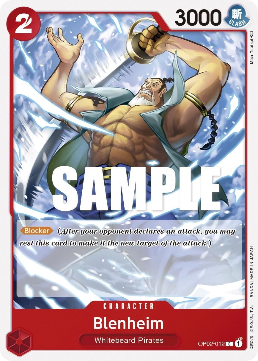 Image for Blenheim (OP02-012) (Paramount War) (OP02) - One Piece Card Game