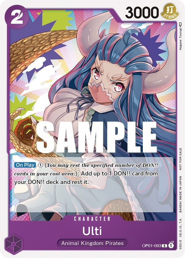 Image for Ulti (Promotion Pack 2023) (OP01-093) (One Piece Promotion Cards) (OP-PR) - One Piece Card Game